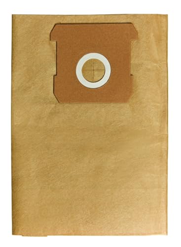 Original Einhell Schmutzfangsack 12 (passend für Einhell Nass-Trockensauger mit 12 Liter-Behälter, 12 Volumen, 5 Stück enthalten, aus Papier) im Sale